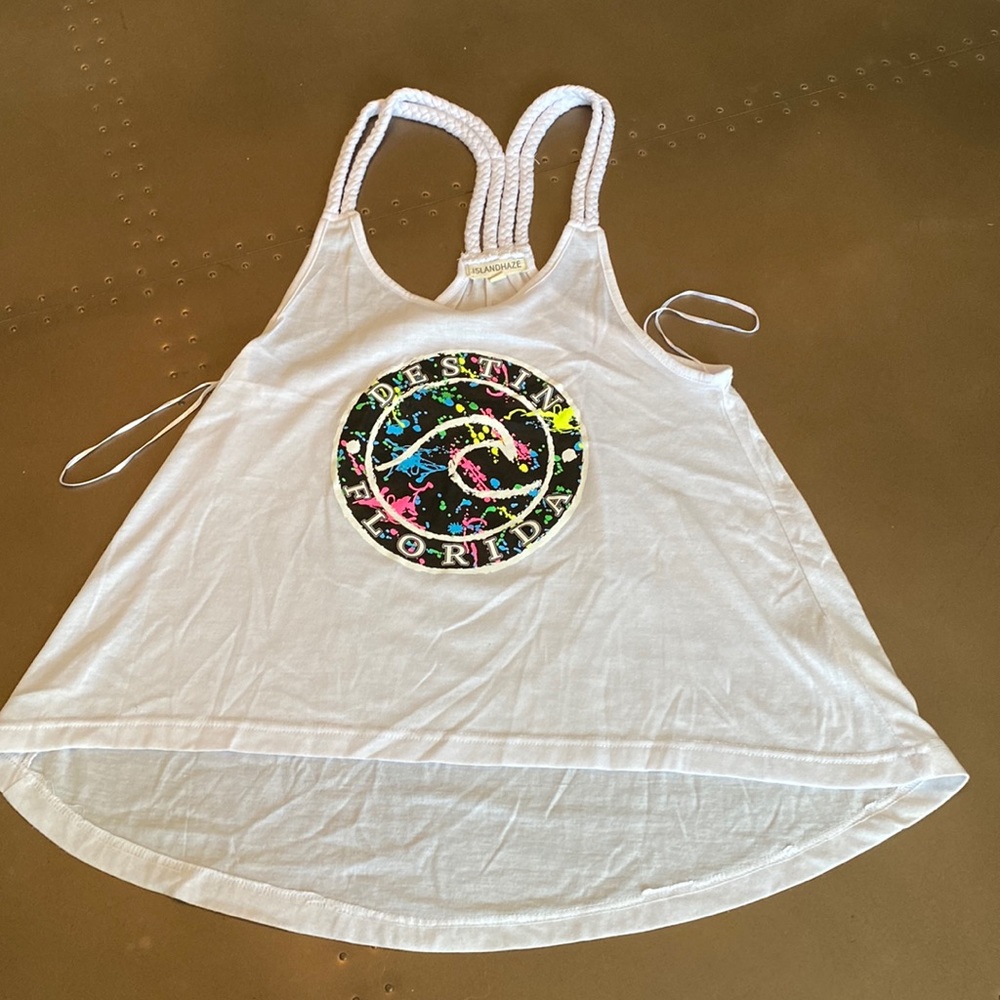 Island haze tank top